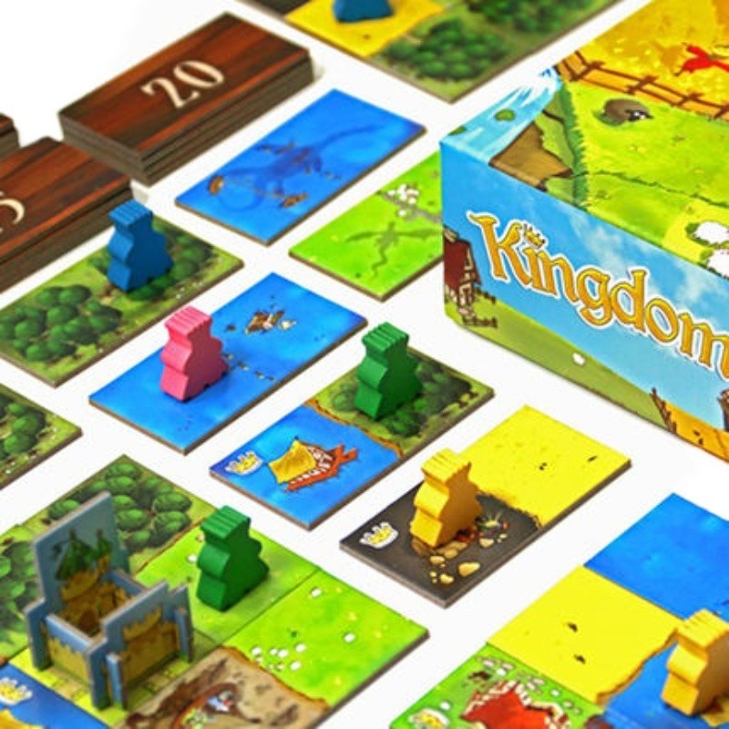 Boardgame King Domino trò chơi xếp mảnh có luật Việt Tigar