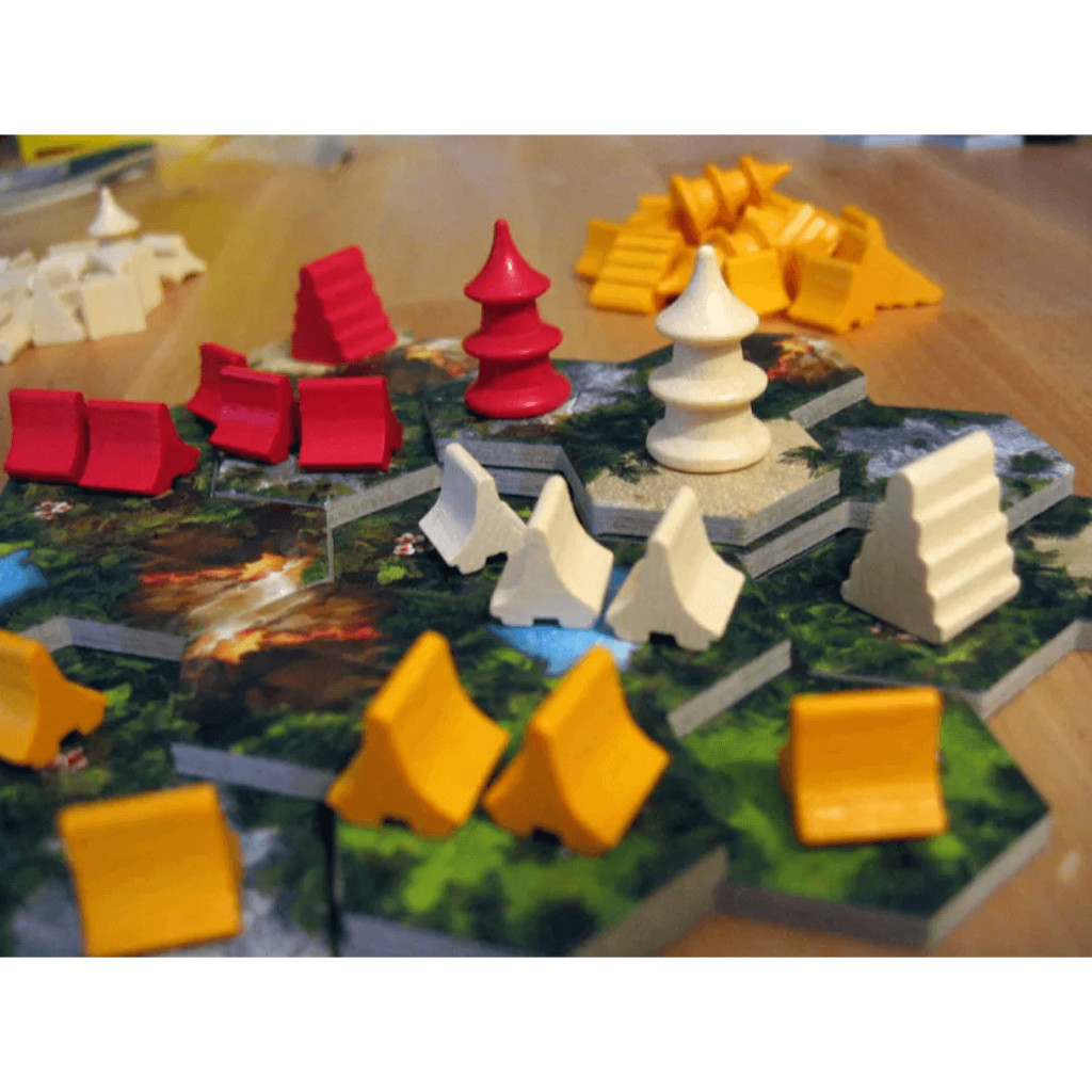 Boardgame Taluva Trò chơi xây dựng làng trên đảo Tigar