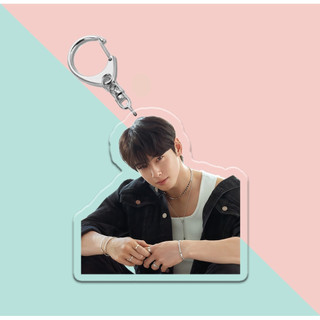 Uni.fun CHA EUN WOO móc khóa acrylic Mặt dây chuyền túi KPOP