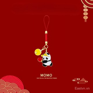 [Keychain] Móc khóa Panda vợt bóng bàn, quà tặng mùa tốt nghiệp cao cấp, quà lưu niệm văn hóa và sáng tạo cho học sinh tiểu học, mặt dây chuyền nhỏ tinh tế 0LTW