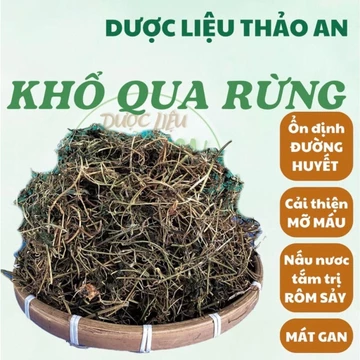 1 kg dây KHỔ QUA RỪNG / mướp đắng rừng khô (xanh, đẹp, loại 1) - cơ sở dượċ liệu Thảo An