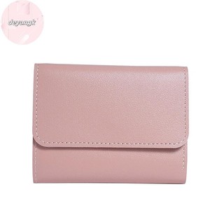 Deyangk Ba Gấp Kẹp Ngắn Ví Nữ Ví Ngắn Nhiều Thẻ Túi Túi Thời Trang Nữ Ví Thẻ Tín Dụng Nữ Ví Đựng Tiền Xu VN