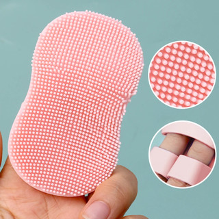 Máy Chà Mặt Nhiều Màu Sắc Mini Facial Brush Silicone Wash Tẩy Tế Bào Chết Miếng Lót Cầm Tay Làm Sạch Bàn Chải Dụng Cụ