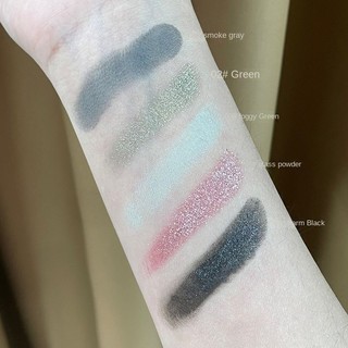 Phấn mắt đơn màu HERORANGE Smoky - Sắc tố cường độ cao, lâu trôi, mờ ngọc trai, không nhòe, lấp lánh mịn, làm sáng mắt nữ