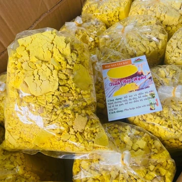 Tinh bột nghệ nếp Tây Bắc nguyên chất nhà làm. Tinh bột nghệ vàng, đỏ nano uống, trộn mật ong, đắp mặt
