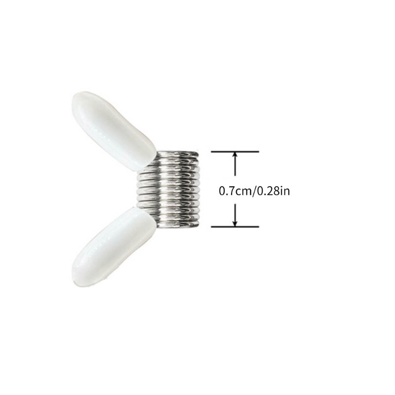 Jenniferab Hạt Chặn Bộ Kim Loại Đính Hạt Trợ Giúp Trang Sức Dụng Cụ Làm Lò Xo Dây Buộc