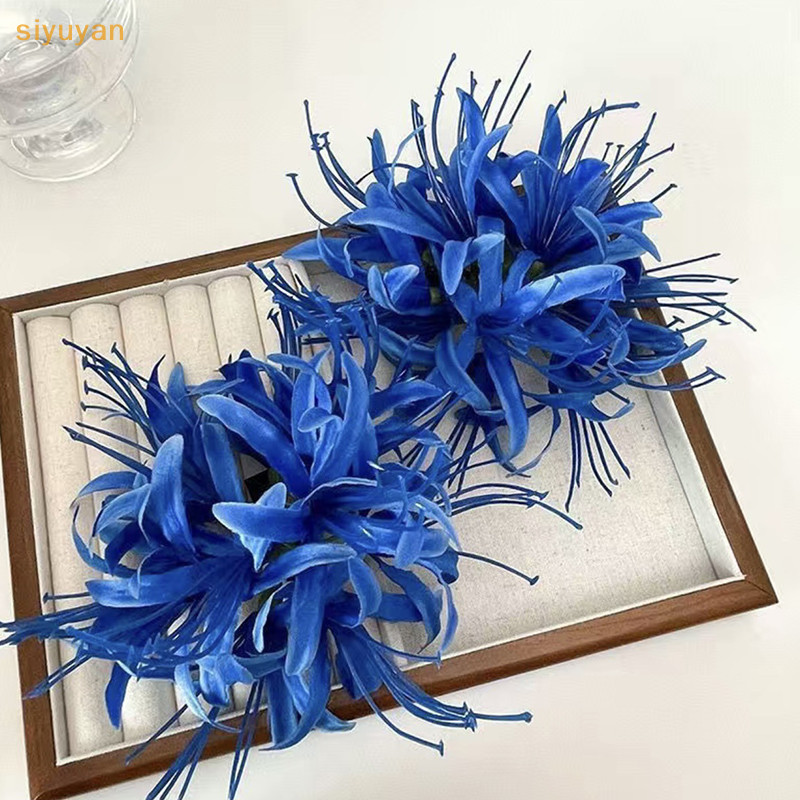 Siyuyan Thời Trang Thanh Lịch Lớn Hơn Bianan Hoa Kẹp Tóc Mũ Dành Cho Nữ Bé Gái Kẹp Bên Tinh Tế Phụ Kiện Tóc Mùa Hè Quà Tặng VN