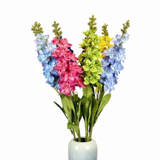 YSANH Nhân Tạo Hyacinth, Hoa Cô Dâu 85CM Hoa Tím Giả, Trang Trí Nhân Tạo Lụa DIY Trang Trí Hoa Nhân Tạo Cho Gia Đình Trang Trí Đám Cưới