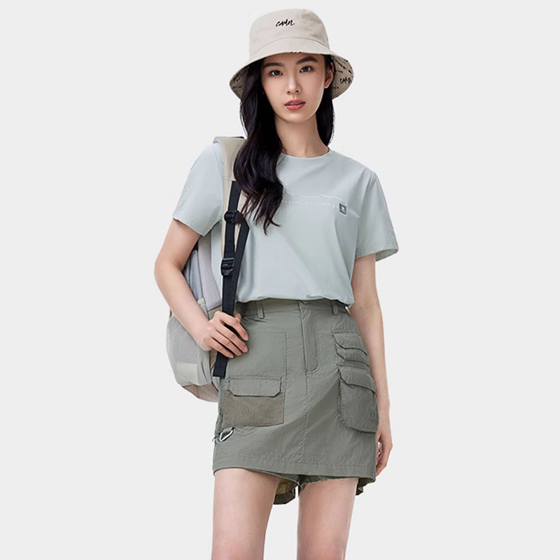 Ảnh Váy CAMEL CROWN Mùa Hè Ngoài Trời UV Thoáng Khí Mát Hàng Hóa Quần Gió Váy 2