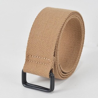 Thắt lưng vải NICOLOO, Thắt lưng quần vải Cotton đục lỗ miễn phí, Vải thời trang Khóa đôi vòng vải tốt nhất Thắt lưng nam