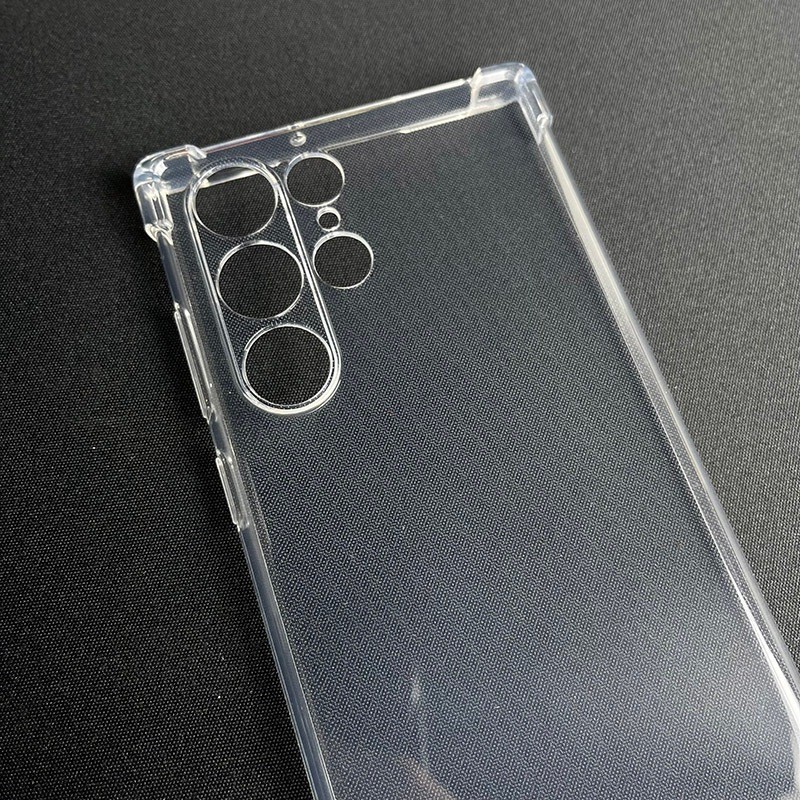 Ốp lưng Samsung S22 / S22 Plus / Ultra nhựa silicon trong suốt dẻo cao cấp chống sốc bảo vệ camera