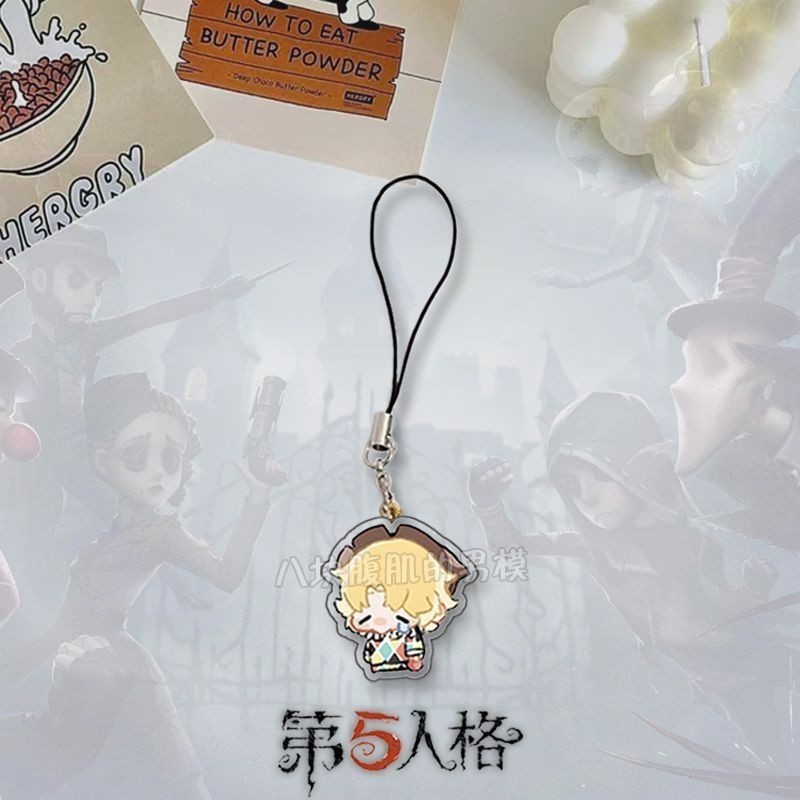 Identity V Cry Series Điện Thoại Di Động Dây Naib Subedar Frederick Kreiburg Acrylic Mặt Dây Treo Dây Dễ Thương Người