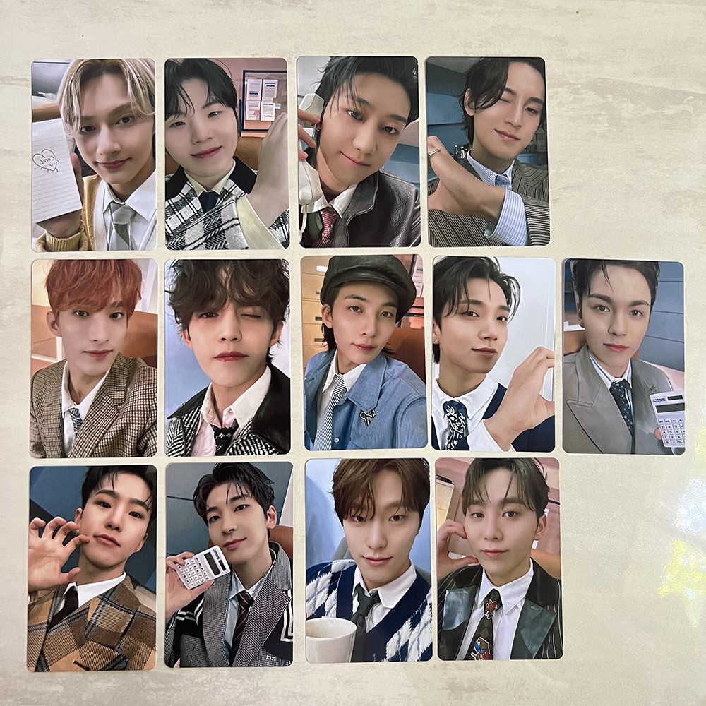 5-13 Chiếc SEVENTEEN Lomo Cards 17 Ở Đây HEAVEN FML UMS Ainochika Photocards S.Coups Hoshi JOSHUA JEONGHAN Vernon HOSHI WONWOO WOZI DK MINGYU The8 Dino Bưu Thiếp Nhanh YM