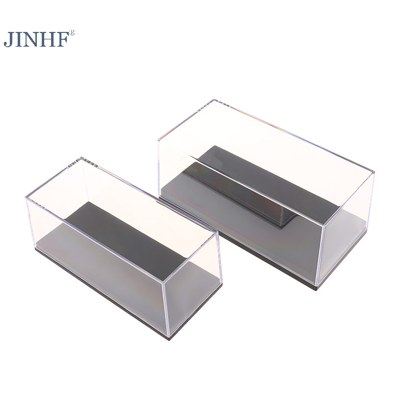 Jinhf Ba Kích Cỡ 1: 64 Xe Ô Tô Mô Hình Hộp Bảo Vệ Trong Suốt Acrylic Bụi Bìa Cứng Bảo Quản Giá Đỡ HOT