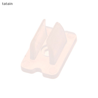 Tatain 50 Cái 6 * 12MM Dải LED Cố Định Kẹp Kết Nối Để Sửa 2835 Đèn Neon 220V COB Khóa Nhựa Chất Lượng Cao Linh Hoạt Phụ Kiện VN