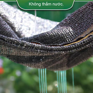 Lưới Che Nắng Đen Ngoài Trời Chống 96% Tia Cực Tím Bạt Che Nắng Ban Công Ngoài Trời Lưới Chống Nắng