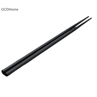 Gcdhome 1 Cặp Hợp Kim Trung Quốc Đũa Thực Phẩm Nhật Bản Que Sushi Có Thể Tái Sử Dụng Chống Trượt Máy Rửa Chén An Toàn Hình Tre Cấp Thực Phẩm Chop HOT