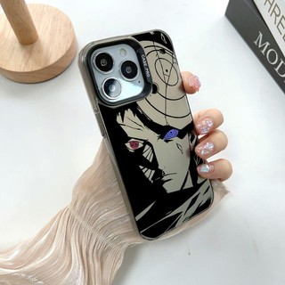 Anime NARUTO Sasuke Obito Pain Vỏ Điện Thoại Cho IPhone 15 14 13 12 11 Pro XS Max Plus X XR 7 8 Plus Vỏ Điện Thoại Di Động Matte Cứng Acrylic Bảo Vệ Toàn Diện Ốp Lưng