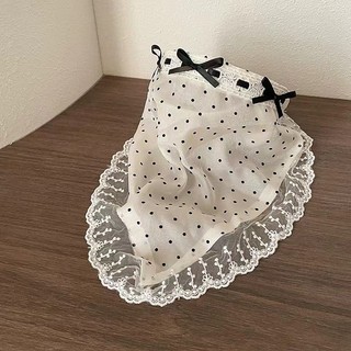 Retro Thanh Lịch Chấm Bi Nơ Băng Đô Tam Giác Khăn Trùm Đầu Tinh Tế Phụ Kiện Tóc Cho Nữ