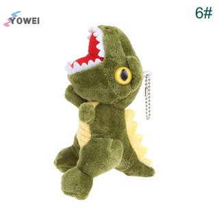 YOWEI Mềm Mại Sang Trọng Nhồi Bông Búp Bê Tyrannosaurus Móc Khóa Túi Mặt Dây Chuyền Trẻ Em Quà Tặng VN