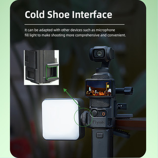 Dành cho DJI OSMO POCKET 4 / 3 khung bộ chuyển đổi ba lô đế kẹp ngực với thanh nối dài phụ kiện chân máy