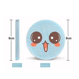 Neaverler Mỹ Phẩm Puff, Facial Clean 12 Miếng Bọt Biển Làm Sạch, Chất Lượng Cao Nén Chăm Sóc Da Mặt Làm Sạch Bọt Biển Puff Nữ
