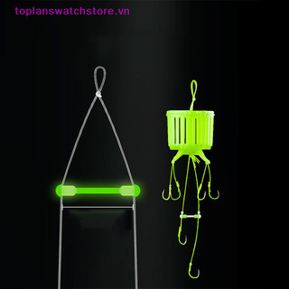 Toplanswatchstore 10 Chiếc Móc Cá Đôi Khoảng Cách Cố Định Bộ Chia Đường Cá Tách Kết Nối Móc Cá Chống Quấn Đậu Silicon Giải Quyết Phụ Kiện VN
