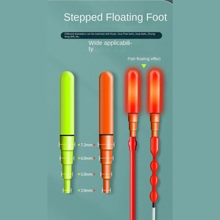 FANGHUI Đèn Phao Câu Cá Siêu Sáng LED Cảm Ứng, Dùng Ban Đêm