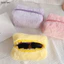< Beartwo > Túi trang điểm sang trọng dành cho nữ Túi đựng mỹ phẩm du lịch mềm mại Hộp đựng đồ trang điểm dành cho nữ Cô gái trẻ Túi ly hợp cần thiết Đẹp