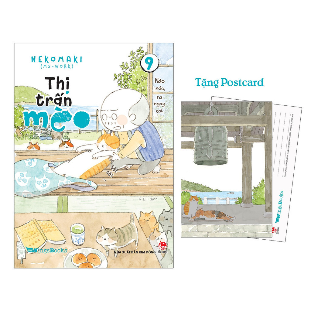 Sách Thị Trấn Mèo - Tập 9 - Tặng Kèm Postcard