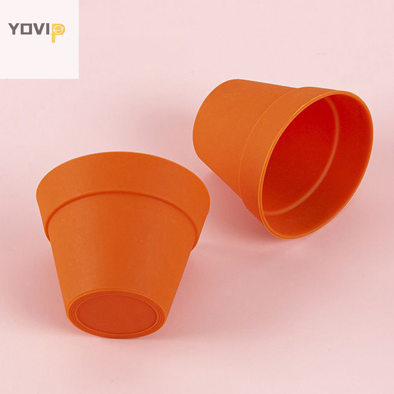 Yovip 1 Cốc khuôn silicon DIY Muffin, pudding, nướng bánh, dụng cụ làm bánh VN