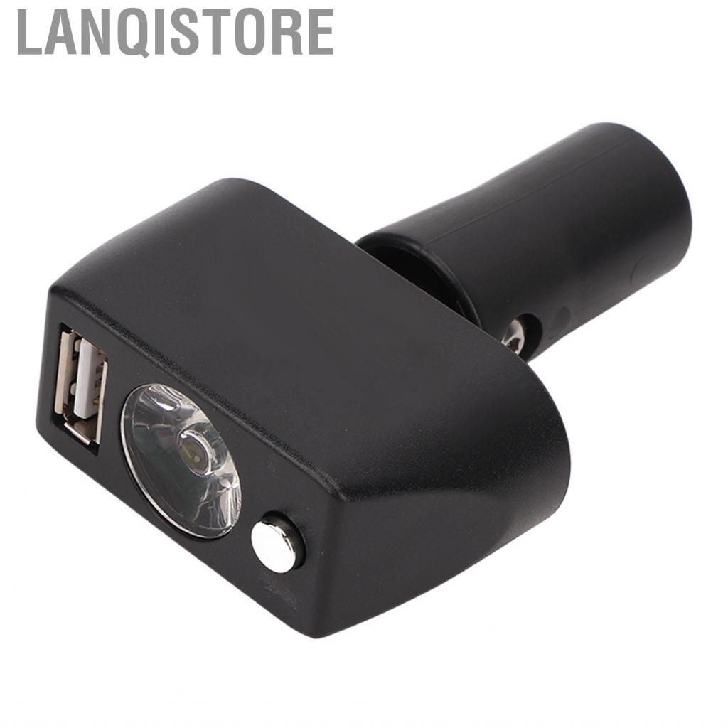 Lanqistore Đèn xe lăn điện 3 pin XLR Góc đầu LED Sạc USB MỚI