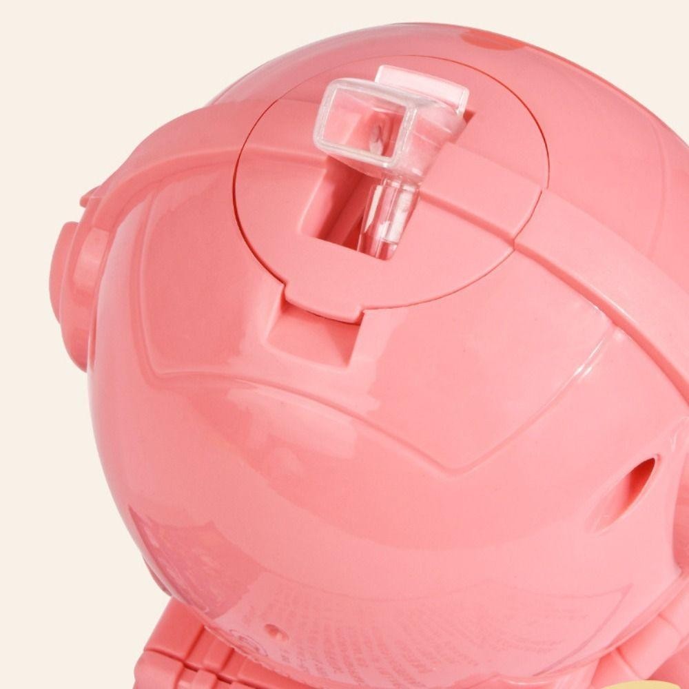 Bình Nước DAYBREAK, Có Cốc Nước Phi Hành Gia, Dây Đeo Mini Hồng Trắng Đồ Chơi Uống|Bé Trai Và Bé Gái