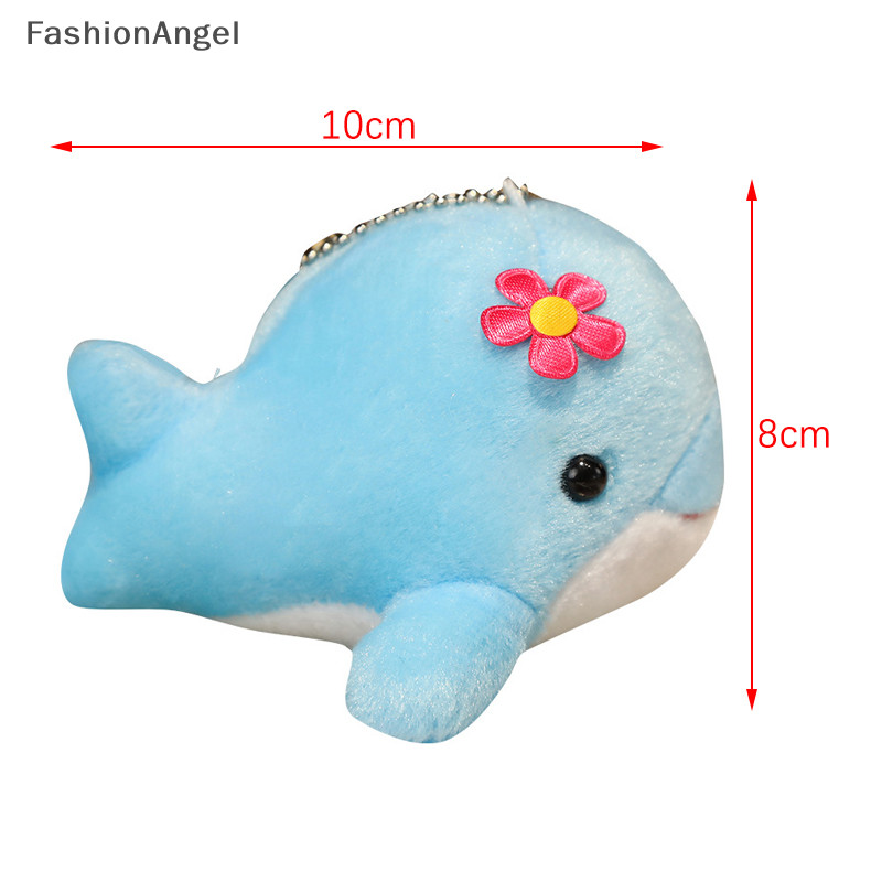 Fashionangel Ch Lông Tơ Cá Voi Chìa Khóa Nhẫn Giá Đỡ Cá Nhăn Tiệc Cưới Quà Tặng Cá Heo Dễ Thương Sang Trọng Búp Bê Móc Khóa Dành Cho Nữ Túi TH