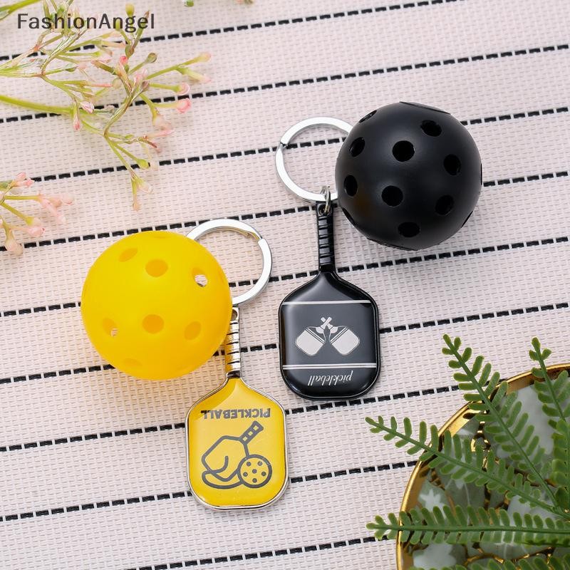 FashionAngel Hợp Kim Kẽm Pickleball Vợt Móc Khóa Cho Túi Ví Chìa Khóa Ô Tô Mặt Dây Chuyền Dễ Thương Pickleball Thể Thao Lưu Niệm Móc Khóa VN