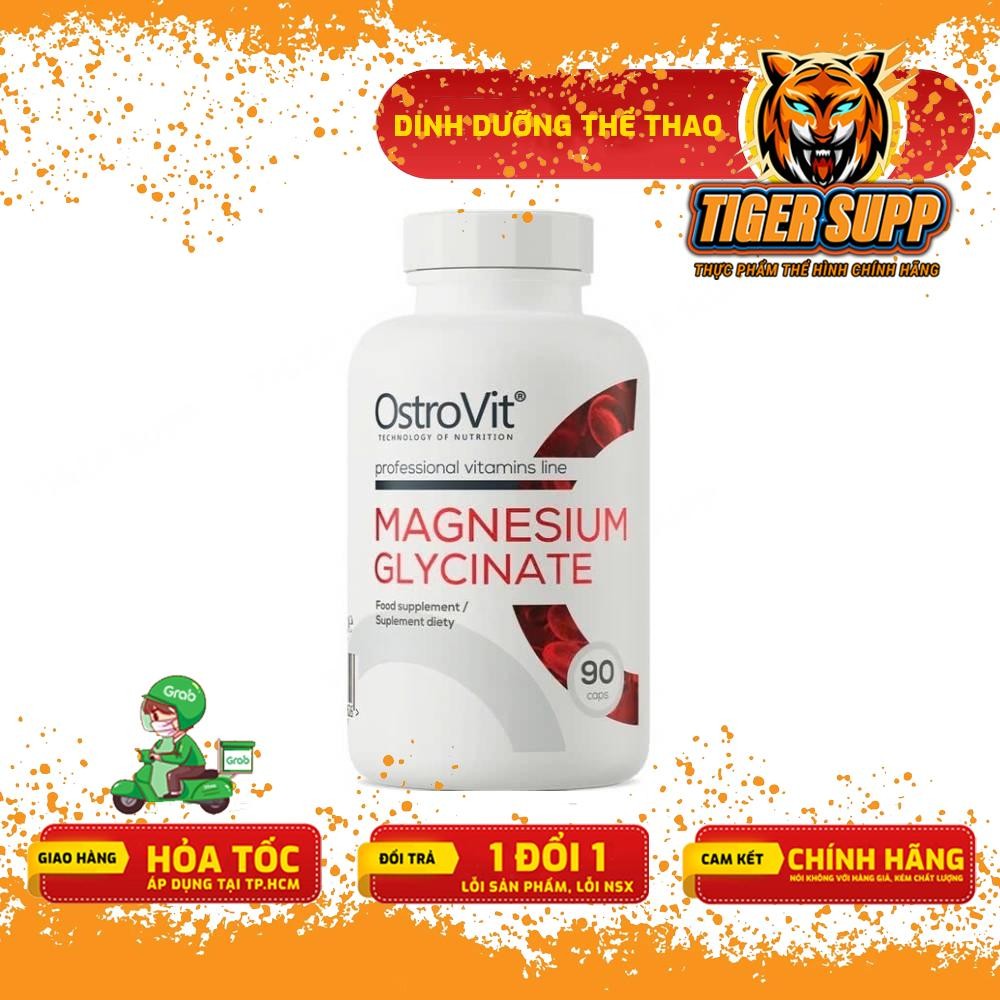 Ostrovit Magnesium Glycinate (90 Viên) - Giải pháp tự nhiên giúp ngủ ngon hơn