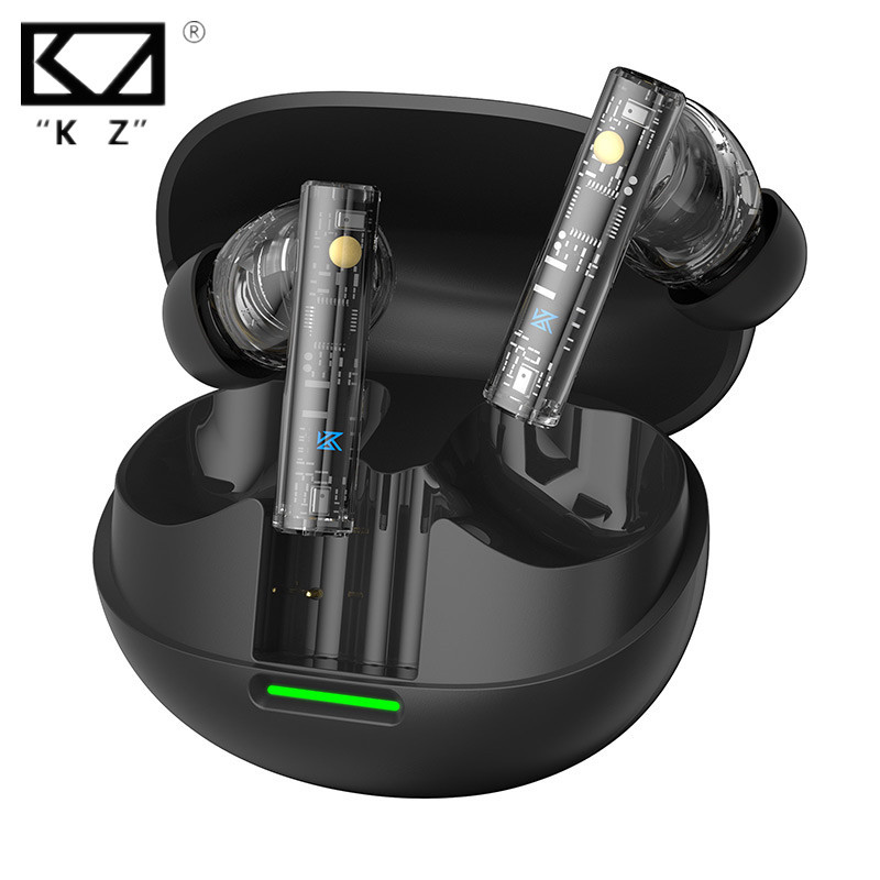 Tai nghe KZ Carol ProTWS Bluetooth 5.4 6 MIC Khử tiếng ồn chủ động Tai nghe nhét tai trong tai chống nước không dây thực sự