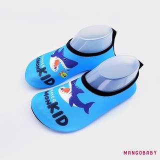 Mg-toddler Trẻ Em Bơi Nước Nhanh Khô Chống Trơn Trượt Da Nước Chân Trần Giày Thể Thao Aqua Tất Cho Bé Trai Bé Gái