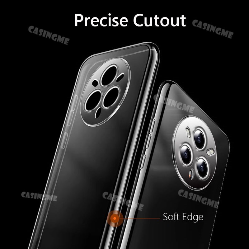 Dành Cho Realme 14 Pro 5G 14Pro + 2025 Túi Khí Trong Suốt Ốp lưng Realme 14Pro Realme14 14Pro + 14 Pro + Plus 14X 5G 4G Vỏ Bảo Vệ Ống Kính Chống SốcSilicone Ốp Lưng Chống Sốc