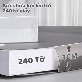 Túi Đựng Tài Liệu A4 A3 A2 Sức Chứa 240 Tờ, Bìa Đựng Tài Liệu Chống Thấm Nước Có Quai Cầm NGÓI HOME - KTL02