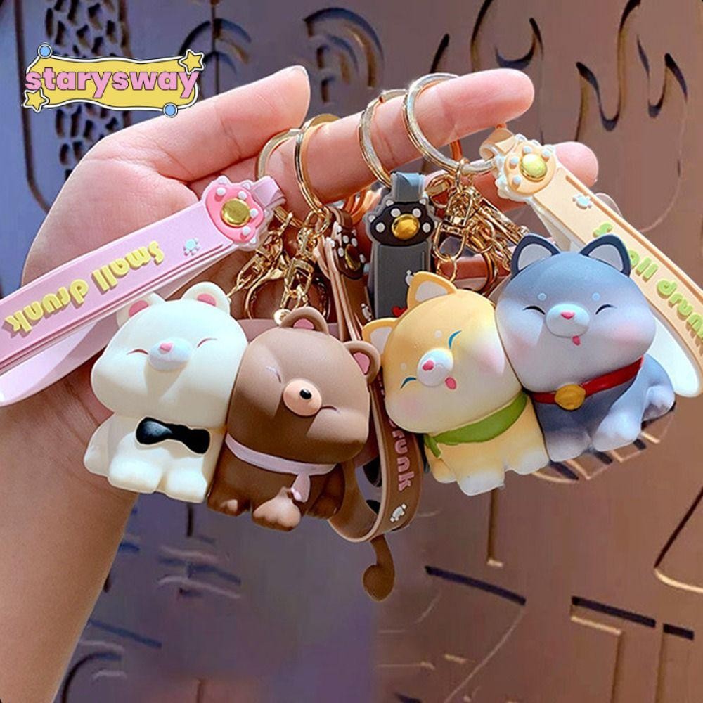 Móc khoá cặp đôi nam châm hít đáng yêu móc chìa khoá cặp đôi sáng tạo quà tặng phụ kiện túi xách balo -Minkey