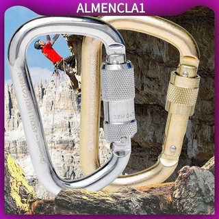 [Almencla1] Cổng xoắn 45KN Khóa tự động Carabiner Leo núi Caving Rappelling