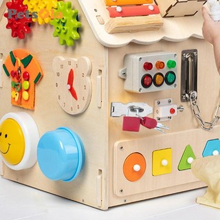 Bảng bận rộn Tăng trưởng nhận thức Giáo dục Kỹ năng vận động tốt Bảng hoạt động cho gia đình Mầm non Trẻ mới biết đi Bé gái
