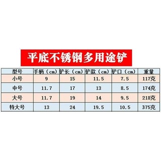 Xẻng inox dày gia dụng xúc đá, gạo, bột, bỏng ngô
