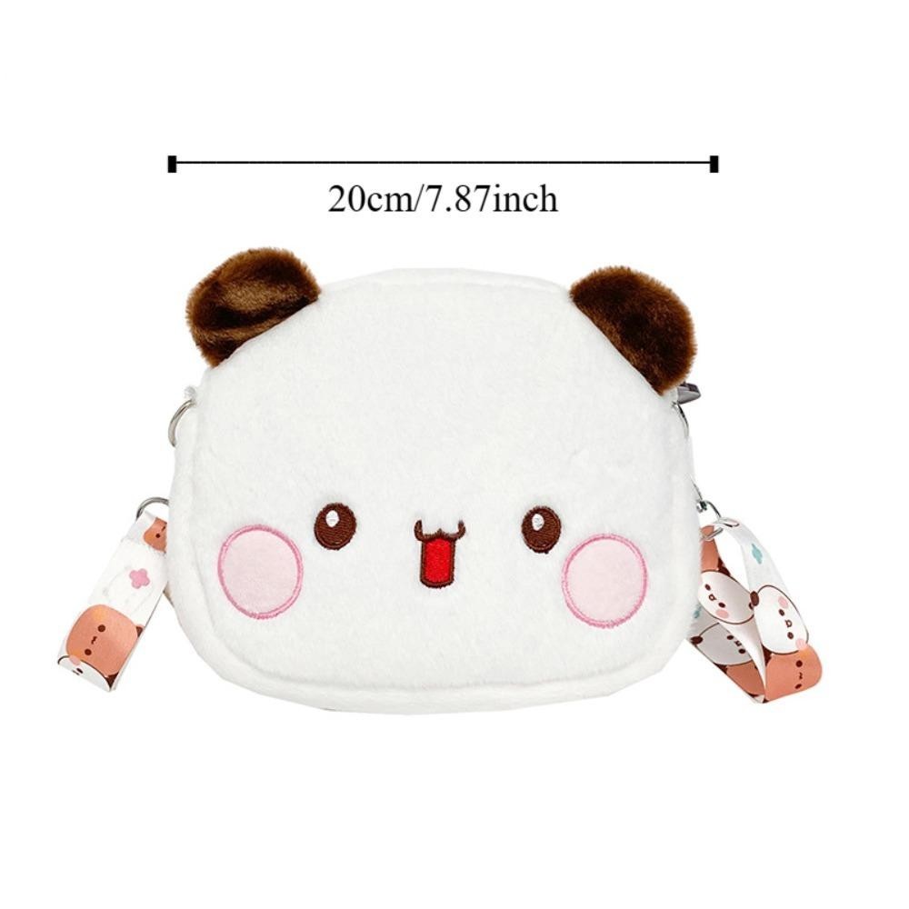 Bán Gấu Trúc Bubu Và Yier Đầu Lớn Búp Bê Túi Messenger Hoạt Hình Dễ Thương Gấu Trúc Gấu Búp Bê Kawaii Túi Đeo Vai Cặp Đôi Đồ Chơi Sinh Nhật