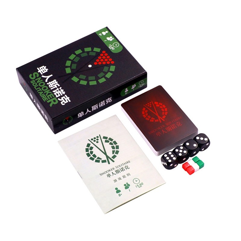 Boardgame Snooker Solitaire Game Bida 1 người bản Trung Engsub Tigar