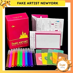 Boardgame FAKE ARTIST GOES TO NEWYORK Trò chơi Giả danh nghệ sỹ Tigar