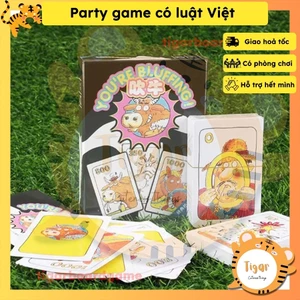 Boardgame thẻ bài You're Bluffing - Bạn đã bị bịp Tigar