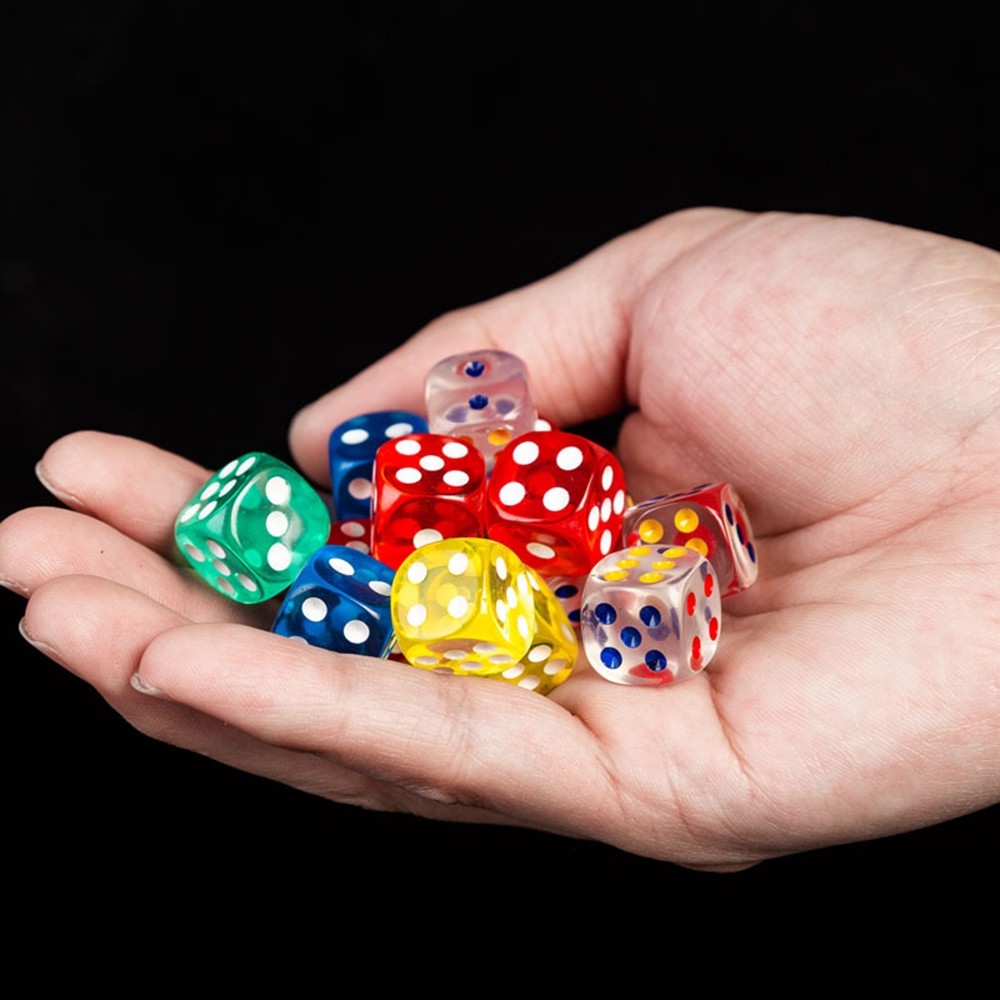 Xúc xắc xí ngầu nhựa chơi các loại boardgame Tigar