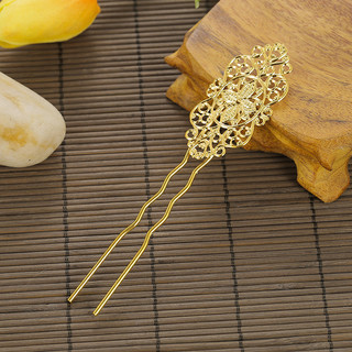 Bảo quản màu sắc - Kẹp tóc sắt cổ điển 110 mm, phù hợp làm phụ kiện trang sức